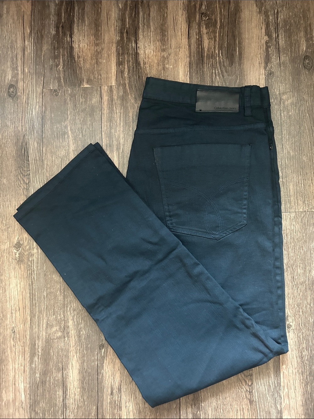 Calvin Klein Jeans Slim Straight Dark Navy Denim